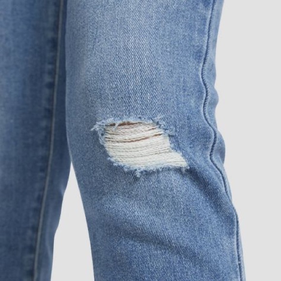 Levi's• Girls' High-Rise Straight Jeans - Medium Wash - Picture 6 of 14